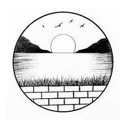 Poster couchée de soleil